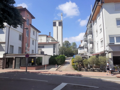 Lauterbadstraße Fußweg Eugen-King-Straße