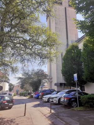 Katholische Kirche Fußweg